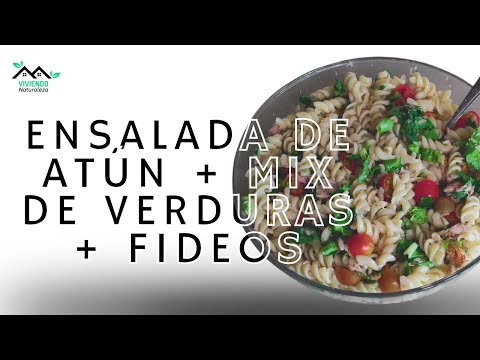 Ensalada de Atún + Mix de Verduras + Fideos | ASMR | San Ignacio - Cajamarca  - PERÚ