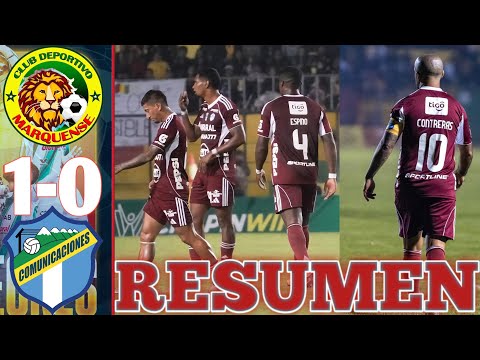 Los Albos defeat | Marquense 1 vs. Comunicaciones 0. Summary and goal from Matchday 16 of the 202...