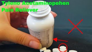 ✅  How To Use Tylenol Acetaminophen Pain Reliever Review