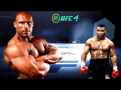 UFC 4 l Mike Tyson vs. Bodybilder Aste ( EA SPORTS UFC 4 ) ko, mma