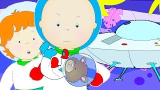 Caillou Goes to Space | Funny Animated cartoons Kids | WATCH ONLINE | Cartoon for Children