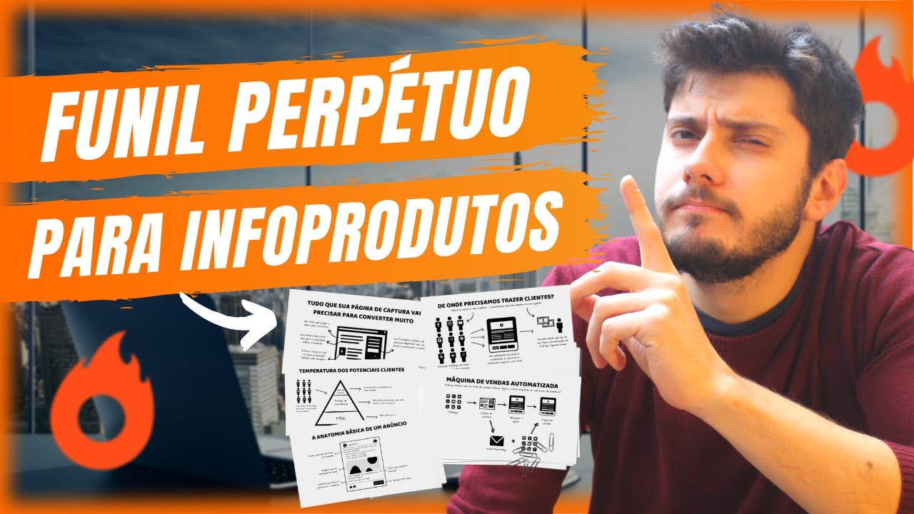 ESTRUTURA COMPLETA PARA VENDER INFOPRODUTOS - Como criar um funil perpétuo passo a passo