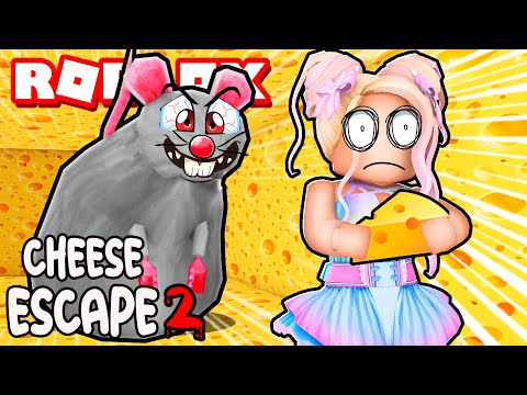 Die HORROR RATTE VERFOLGT mich! Roblox Cheese Escape 2