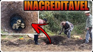 Poço Com Mais De 200 Anos Jogamos Um Super Imã magnético No Fundo Ficaram Chocados