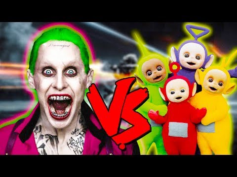 The Joker Vs Teletubbies Apocalypse - Epic Battle - Injustice 2 Costume Skin Mod
