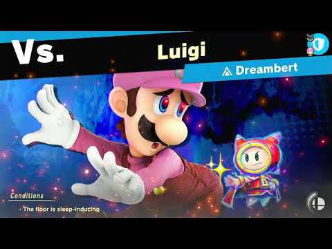 Super Smash Bros Ultimate World of Light: Luigi vs Dreambert
