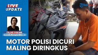 Pelaku Pencuri Motor Polisi saat Salat Maghrib Berjamaah di Masjid Dibekuk Polres Lampung Tengah