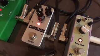 Video thumbnail for ENO TC-61 Auto-Wah rough test by Birdbluesky