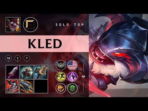 Kled Top vs Vayne - NA Challenger Patch 25.24