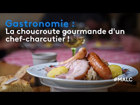Gastronomie : la choucroute gourmande d'un chef-charcutier !