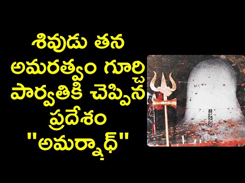 amarnath yatra history in telugu | cave temple mystery real story | News6G