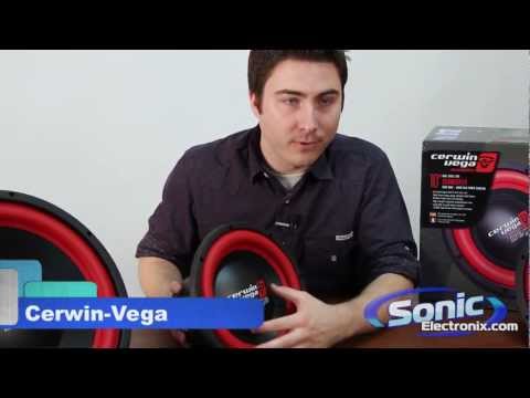 Cerwin-Vega VEGA122.2-video