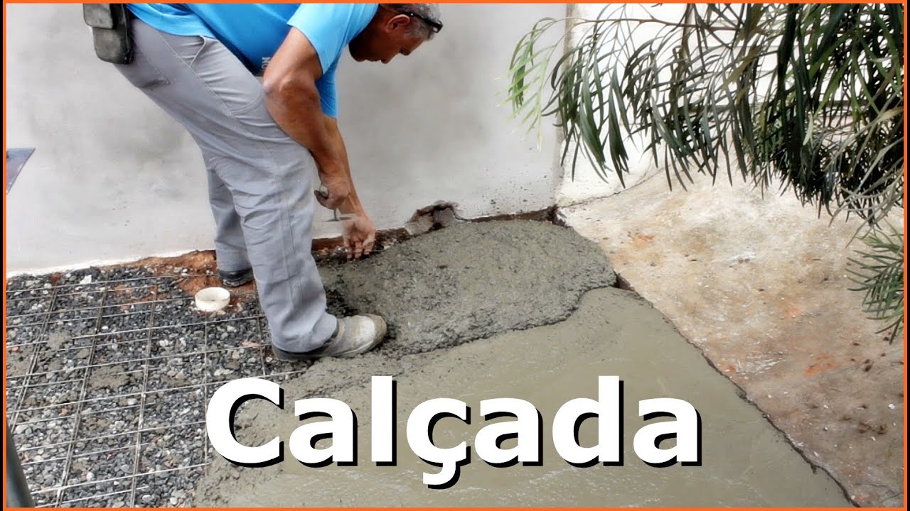 Como Fazer Calçada de Concreto Passo a Passo