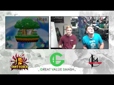 Smash 64: The Yid (Yoshi) V Spongy (Kirby) - Shattered 82 Tourney