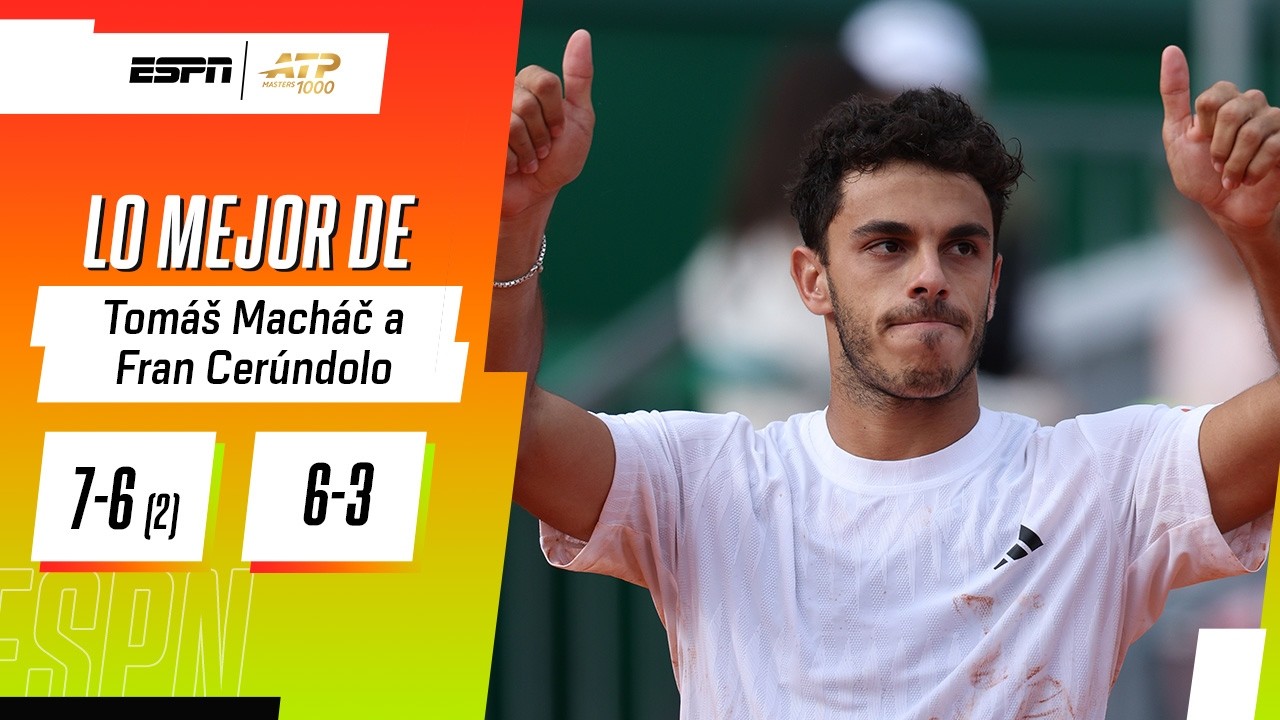 FRAN CERÚNDOLO SE CRUZÓ CON UN MACHAC INSPIRADO Y SE DESPIDIÓ DE MONTECARLO | RESUMEN