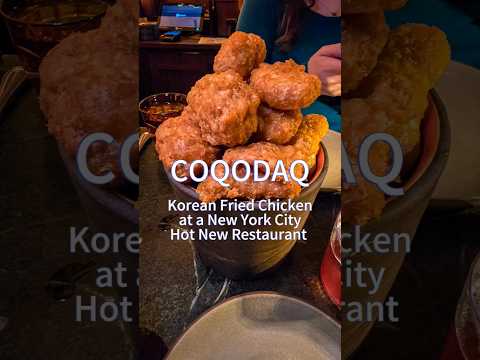 Eating Dinner at COQODAQ, One of the Hottest New Restaurants in NYC