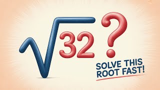 Square Root of 32 | 32 Square Root