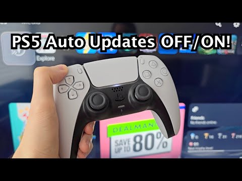 PS5 How to Turn ON/OFF Auto Updates (System or Games)!