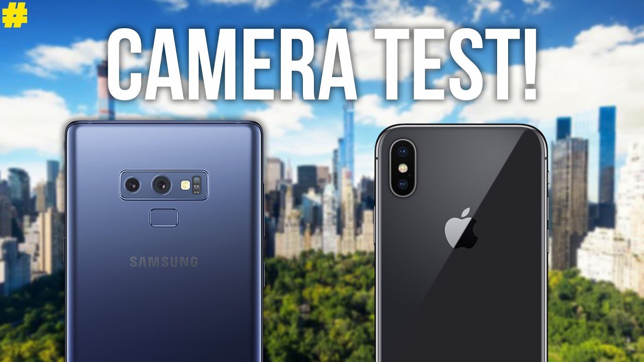 Samsung Galaxy Note 9 vs Apple iPhone X: Camera Comparison!