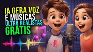Essa IA Cria Vozes Profissionais e Músicas Livre de Direitos Comerciais