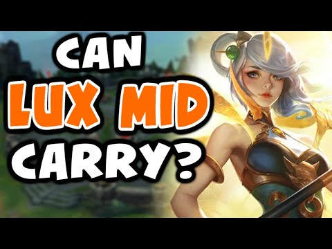 can a Challenger carry Platinum Elo with Lux mid? | Challenger Mid Visits Plat - League of Legends
