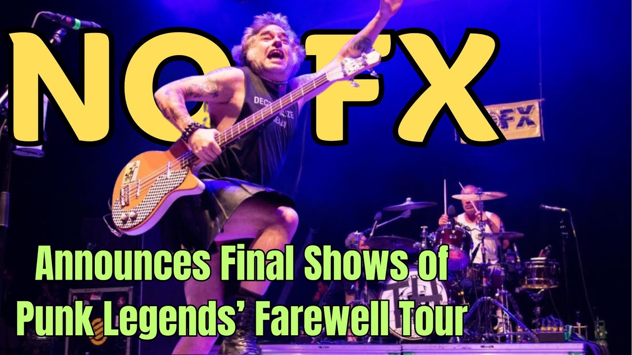 NOFX Announces Epic Conclusion to Legendary Career with Three Night Farewell Spectacle in Los Angele