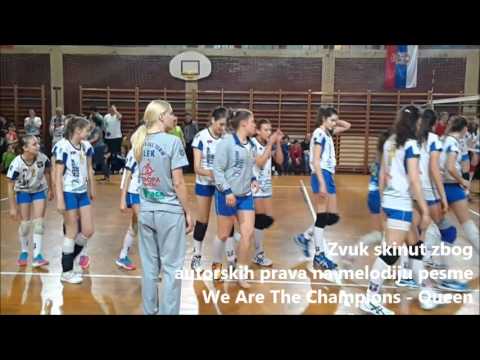 Set meč lopta ŽOK Spartak OK Srbija šume Klek