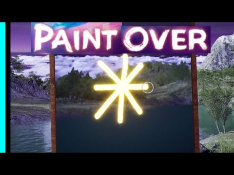 A game about casting spells inside paintings - Paint Over