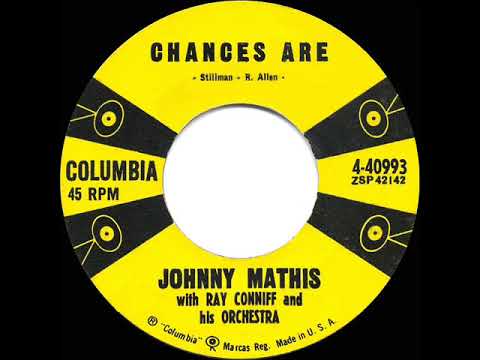 1957 HITS ARCHIVE: Chances Are - Johnny Mathis (a #1 record)