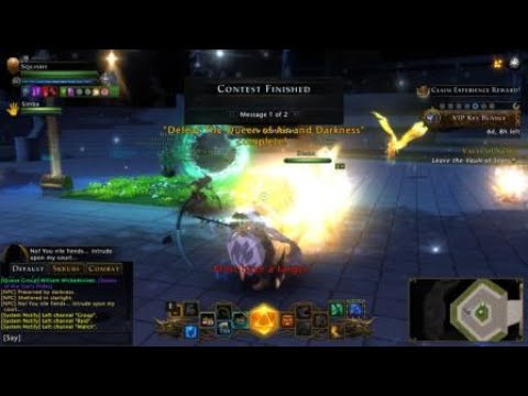 Neverwinter Vault of Stars - Last boss, 3rd Golem the safest way (0 deaths)