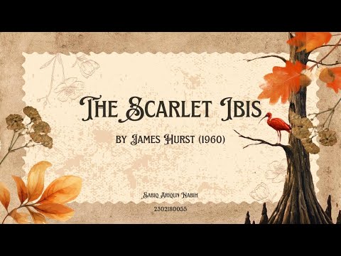 The Scarlet Ibis by James Hurst - Story Reading