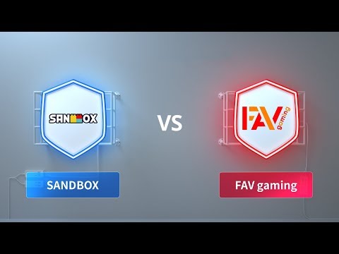 SANDBOX vs FAV Gaming - 2018 Clash Royale League Asia Week 3 Day 1