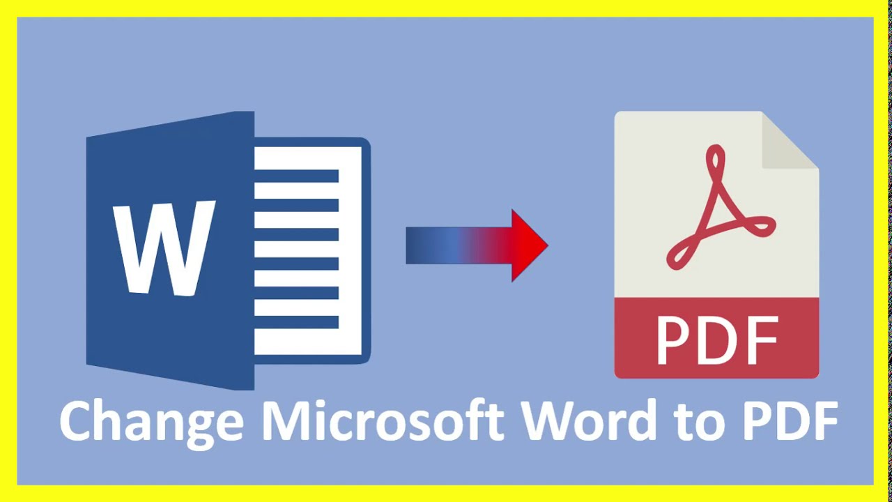 HOW TO EASILY CONVERT Word TO PDF | CSEC Biology TCP