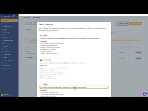 Tutoriel vidéo : Utilisateurs et rôles — Formation FacturesPro