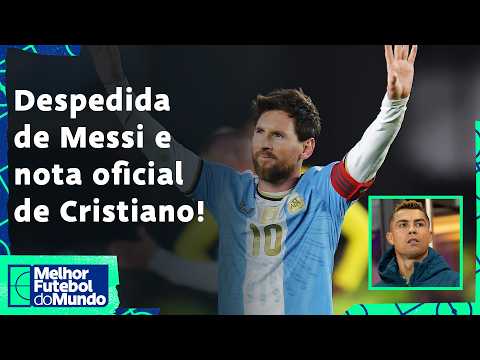 CRISTIANO SE COMPARA A PELÉ; MESSI DÁ ADEUS À ARGENTINA; RANKEAMOS 10 MELHORES DA HISTÓRIA! | MFM