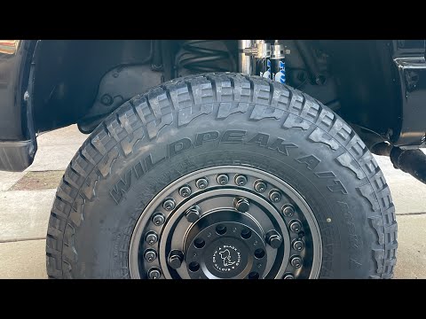 3rd Gen Ram 2500 ordering black rhino wheels and tires