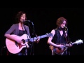 "This Is My Family" - Leela and Ellie Grace at The Magnetic Field in Asheville NC 4/25/11