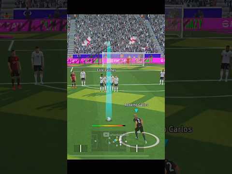 Roberto Carlos + New FreeKick Technique💀 | #efootball2026 #efootball #shorts