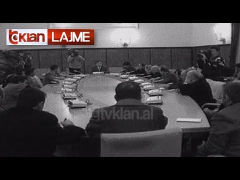 Ilir Meta me tregtarët e naftës -  (13 Janar 2000)