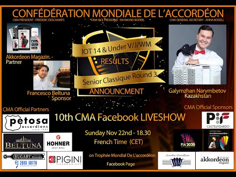 10th CMA Facebook Live Show 2020 - Guest Galymzhan Narymbetov, Acc Constellation, Akk Mag, IOT-14v