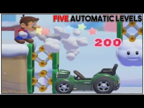 5 GREAT Fully Automatic Levels in Super Mario Maker 2!