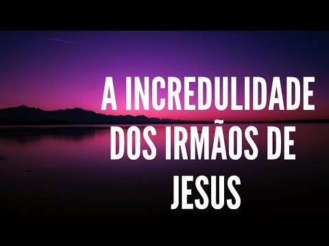 THE UNBELIEF OF JESUS' BROTHERS JOHN 7:1-9 - BIBLE NARRATED