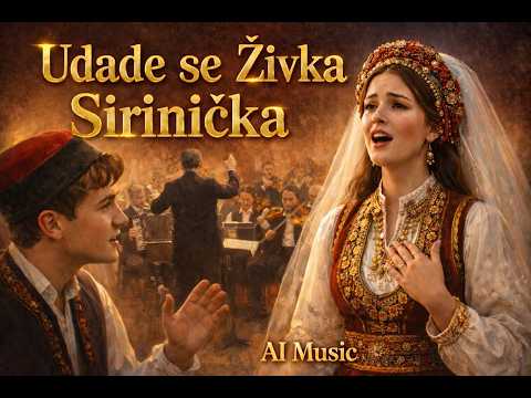 Udade se Živka Sirinićka | Epic Orchestral Folk Version (AI Music)