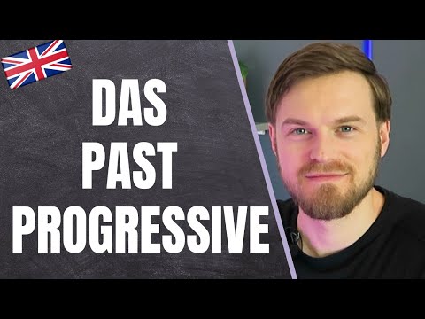 Das Past Progressive in nur 4 Minuten lernen! 👨‍🏫 Bildung, Verwendung des Past Continuous mit PDF!