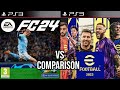 EA FC 24 VS EFootball 2023 PS3