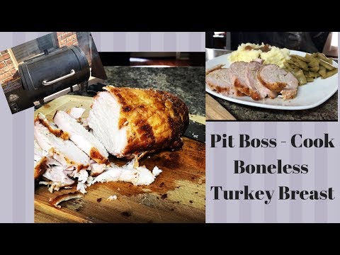 pit boss cooking turkey