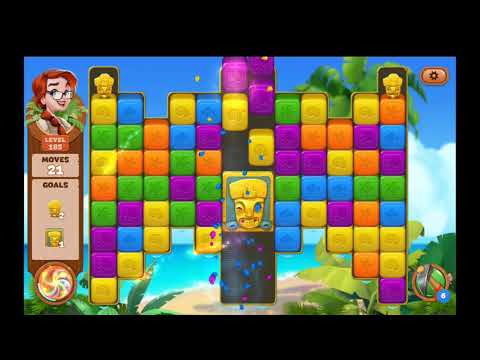 Lost Island Blast Adventure Level 185 NO BOOSTERS - A S GAMING