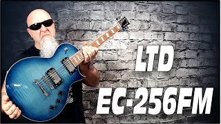 Video thumbnail for ESP LTD EC-256FM COBALT BLUE by Steve Ricardo