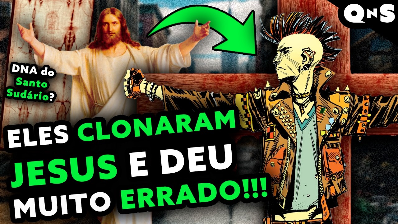 What if JESUS ​​was cloned from the DNA on the Holy Shroud? The PUNK ROCK JESUS ​​Bible