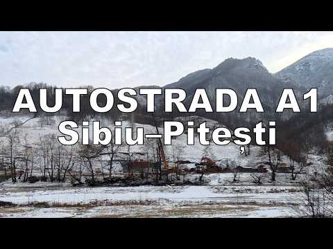 Autostrada A1 Sibiu–Pitești: traseul montan cu tuneluri, viaducte și ecoducte